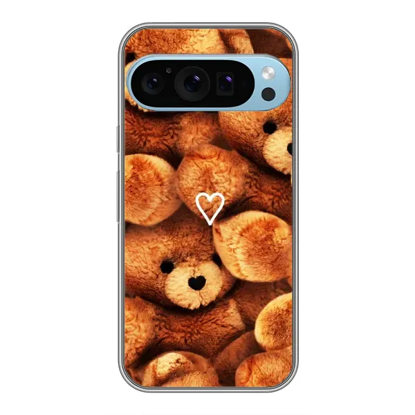 Чохол з малюнком «Плюшевий ведмедик» для Google Pixel 9 Pro