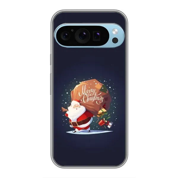 Чехол с рисунком «Подарки от Санты» для Google Pixel 9 Pro
