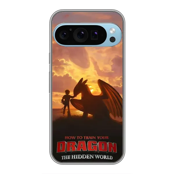 Чехол с рисунком «Постер Беззубика» для Google Pixel 9 Pro Чехол с рисунком «Постер Беззубика» для Google Pixel 9 Pro
