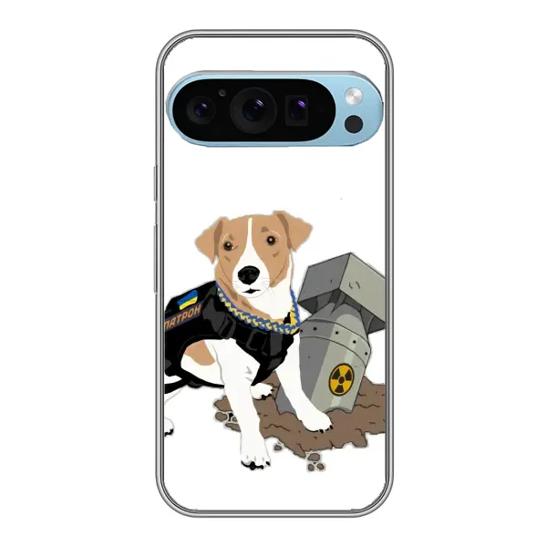 Чехол с рисунком «Пёс Патрон с ракетой» для Google Pixel 9 Pro Чехол с рисунком «Пёс Патрон с ракетой» для Google Pixel 9 Pro