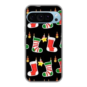 Силіконовий бампер на різдво для Google Pixel 9 Pro (Різдвяні подарунки)