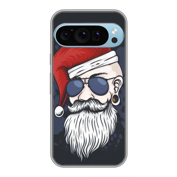 Чехол с рисунком «Рождественский МЕН» для Google Pixel 9 Pro