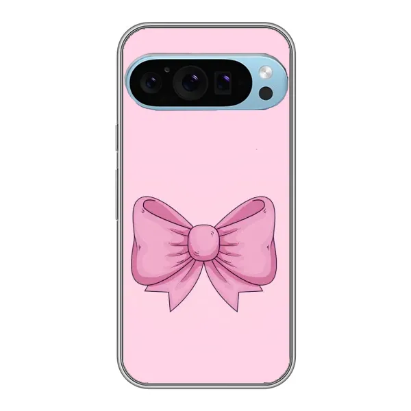 Чехол с рисунком «Розовый бантик» для Google Pixel 9 Pro Чехол с рисунком «Розовый бантик» для Google Pixel 9 Pro