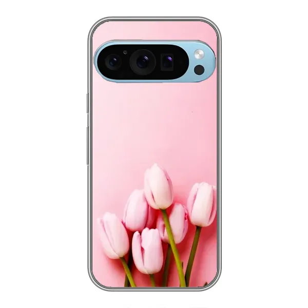 Чехол с рисунком «Розовые тюльпаны» для Google Pixel 9 Pro Чехол с рисунком «Розовые тюльпаны» для Google Pixel 9 Pro