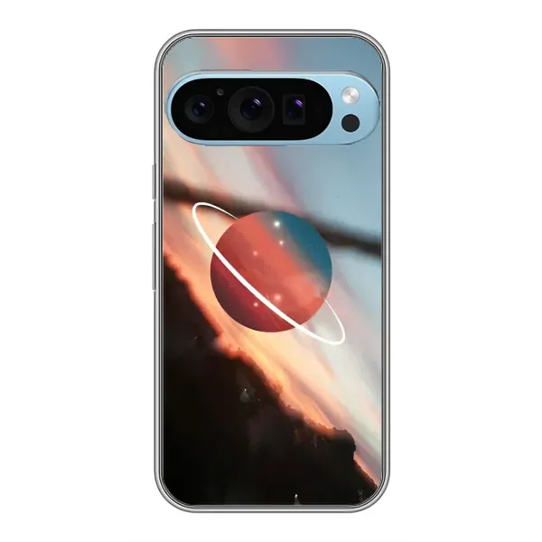 Чехол с рисунком «Сатурн» для Google Pixel 9 Pro Чехол с рисунком «Сатурн» для Google Pixel 9 Pro