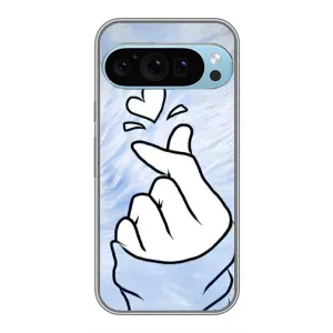 Чехол с рисунком «Сердечка знак» для Google Pixel 9 Pro