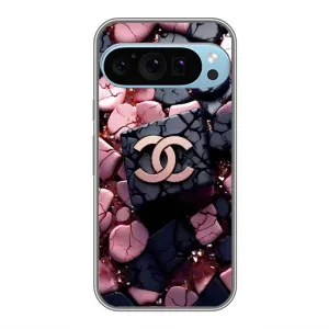 Чехол (Dior, Prada, YSL, Chanel) для Google Pixel 9 Pro (Шанель)