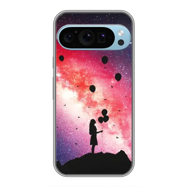 Чехол с рисунком «Шарики в небе» для Google Pixel 9 Pro Чехол с рисунком «Шарики в небе» для Google Pixel 9 Pro