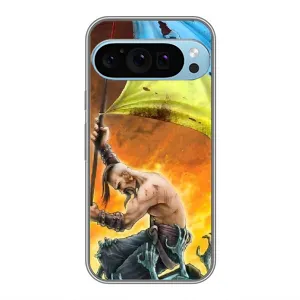 Чохол з картинкою (Патріотичний КОЗАК) на Google Pixel 9 Pro (Сильний КОЗАК)