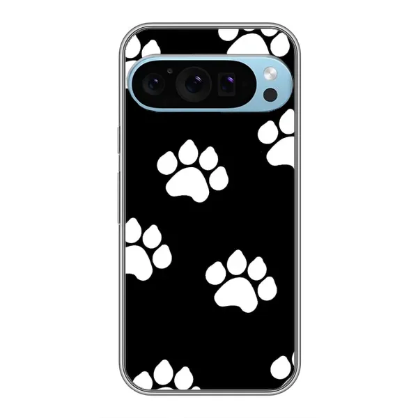 Чехол с рисунком «Следы собак» для Google Pixel 9 Pro Чехол с рисунком «Следы собак» для Google Pixel 9 Pro