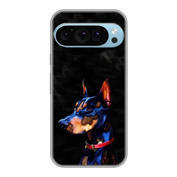 Чехол с рисунком «Собака Мопс» для Google Pixel 9 Pro Чехол с рисунком «Собака Мопс» для Google Pixel 9 Pro