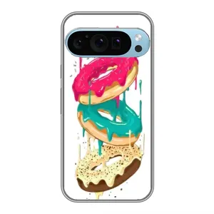Чохол з зображенням смачної їжі для Google Pixel 9 Pro (Соковиті пончики)