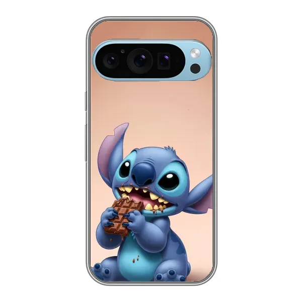 Чехол с рисунком «Стич с шоколадом» для Google Pixel 9 Pro Чехол с рисунком «Стич с шоколадом» для Google Pixel 9 Pro