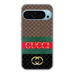 Чохли бренд ГУЧЧІ для Google Pixel 9 Pro (Стиль GUCCI)