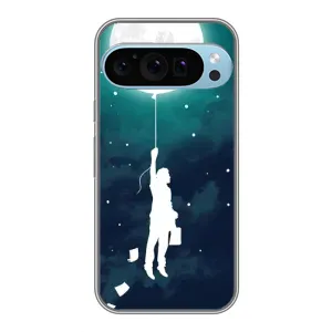 Чохол (ТПУ) з планетами на Google Pixel 9 Pro (To The moon)
