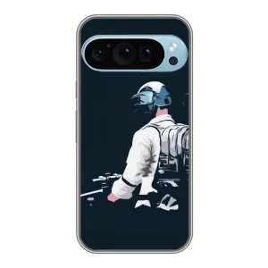 Чохол з картинкою "Герой Pubg" на Google Pixel 9 Pro (В екіперівці)