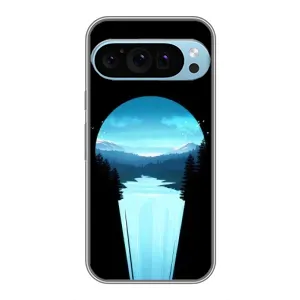Літній Чохол на Google Pixel 9 Pro (Синій Водоспад)