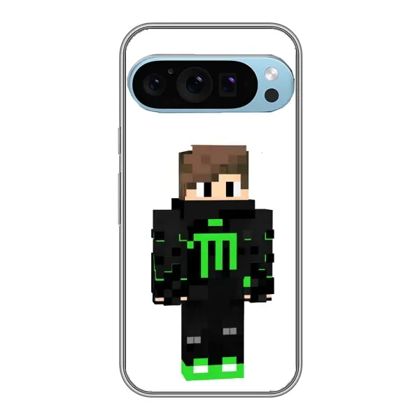 Чехол с рисунком «Зеленый мальчик» для Google Pixel 9 Pro Чехол с рисунком «Зеленый мальчик» для Google Pixel 9 Pro