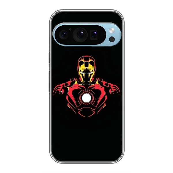Чехол с рисунком «Железный человек» для Google Pixel 9 Pro Чехол с рисунком «Железный человек» для Google Pixel 9 Pro