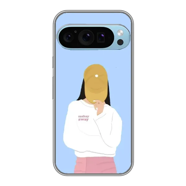 Чехол с рисунком «Желтая кепка» для Google Pixel 9 Pro