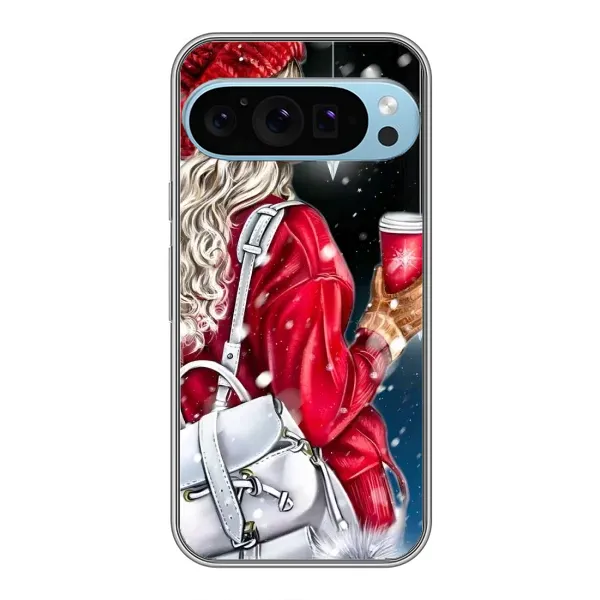 Чехол с рисунком «Зима пришла» для Google Pixel 9 Pro