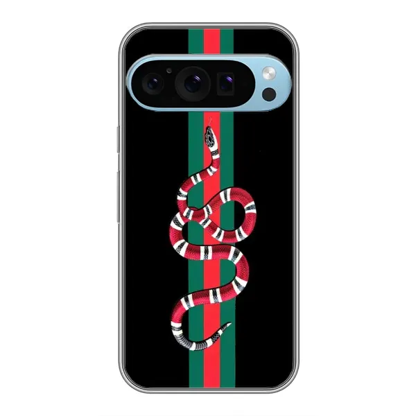 Чохол з малюнком «Змій Гуччі» для Google Pixel 9 Pro Чохол з малюнком «Змій Гуччі» для Google Pixel 9 Pro