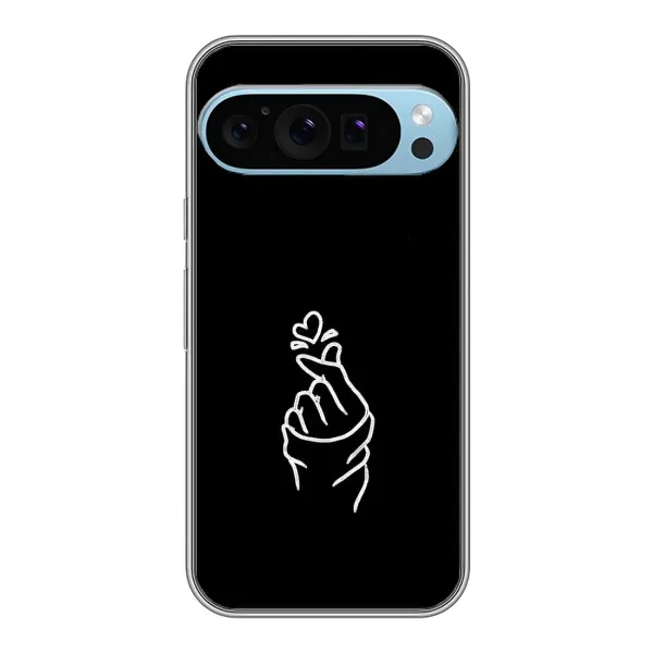Чехол с рисунком «Знак Сердечка» для Google Pixel 9 Pro Чехол с рисунком «Знак Сердечка» для Google Pixel 9 Pro