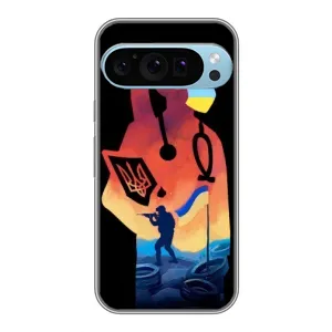 ЗСУ Чохли (TPU) для Google Pixel 9 Pro (ЗСУ Лікар)
