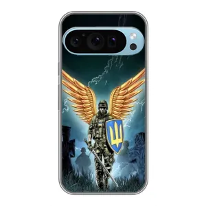Патріотичний Чохол для Google Pixel 9 Pro (ЗСУ з крильми)