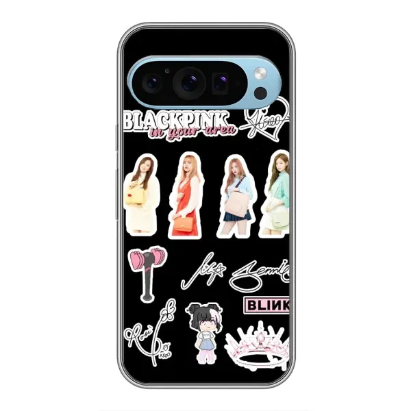 Чехол с рисунком «Арт блэкпинг» для Google Pixel 9