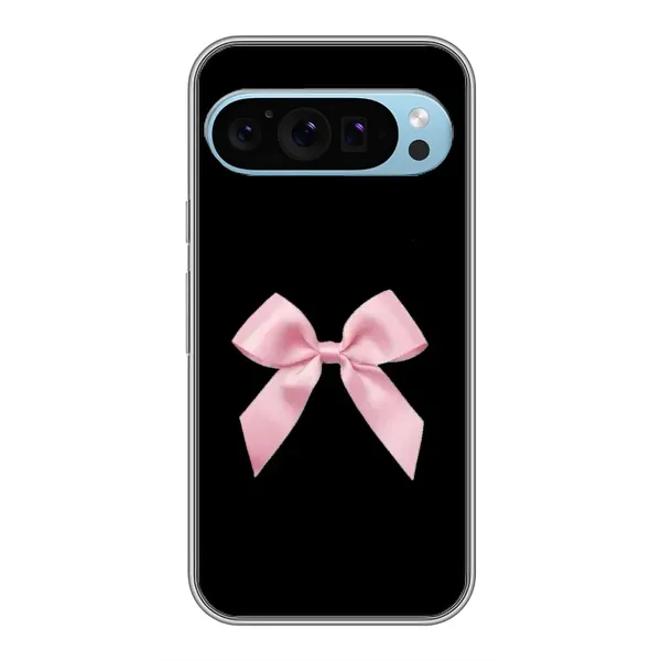 Чохол з малюнком «Бант на чорному» для Google Pixel 9 Чохол з малюнком «Бант на чорному» для Google Pixel 9