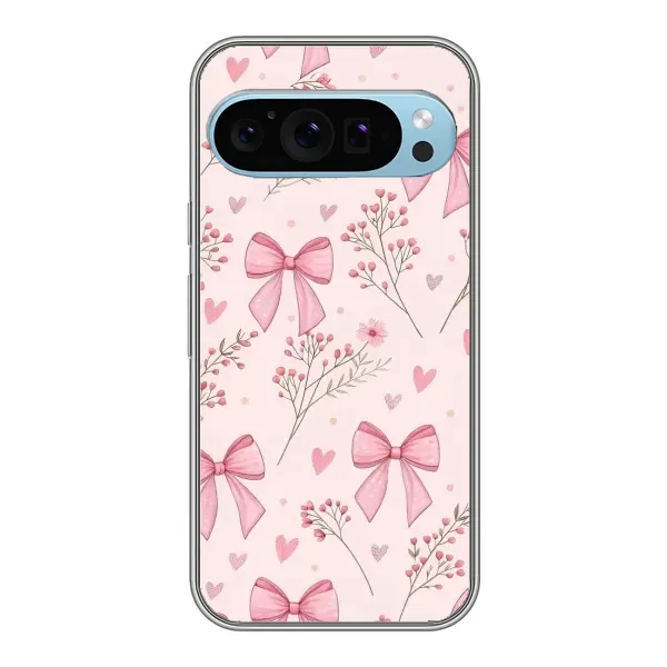 Чохол з малюнком «Банти з квітами» для Google Pixel 9 Чохол з малюнком «Банти з квітами» для Google Pixel 9