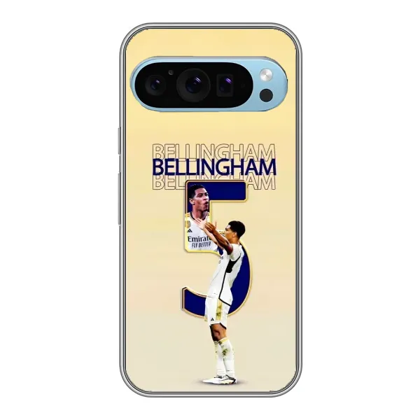 Чехол с рисунком «Беллингем ,Реал 5» для Google Pixel 9