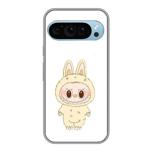 Чехол с рисунком «Бежевый Лабубу» для Google Pixel 9
