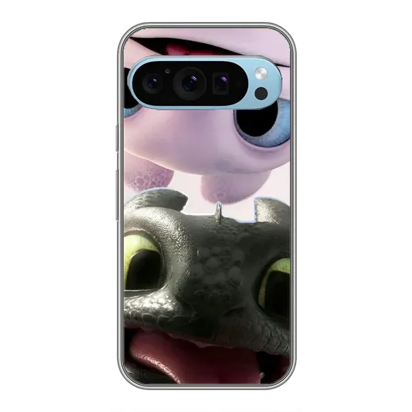 Чехол с рисунком «Беззубик и Дневная Злость» для Google Pixel 9 Чехол с рисунком «Беззубик и Дневная Злость» для Google Pixel 9