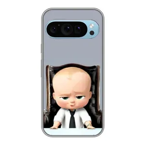 Мультяшний принт на Чохол для Гугл Піксель 9 (BOSS)