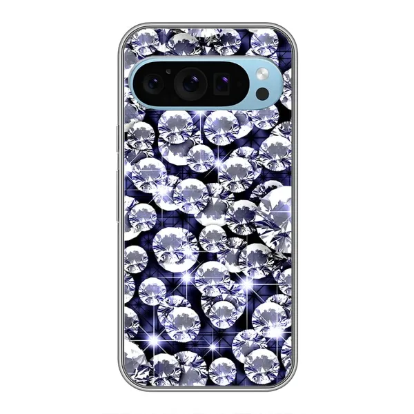 Чехол с рисунком «Бриллианты» для Google Pixel 9