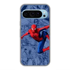 Силиконовый Чехол для Google Pixel 9 (Человек Паук)