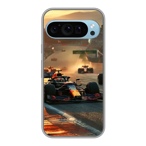 Чехол с рисунком «Чемпионат ф1» для Google Pixel 9 Чехол с рисунком «Чемпионат ф1» для Google Pixel 9