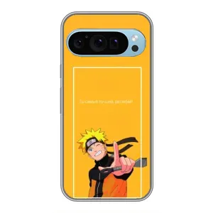 Чехлы с принтом Наруто на Google Pixel 9 (Даттебаё)