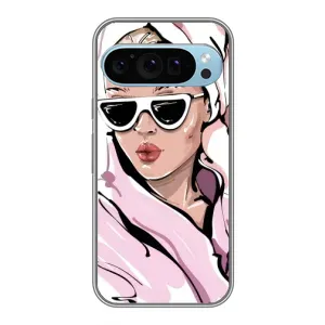 Чехол с картинкой Модные Девчонки Google Pixel 9 (Девушка в халате)