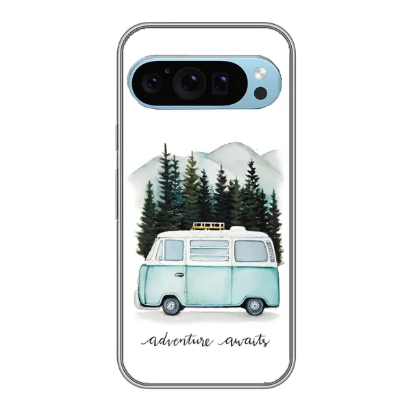 Чехол с рисунком «Домик на колесах» для Google Pixel 9 Чехол с рисунком «Домик на колесах» для Google Pixel 9