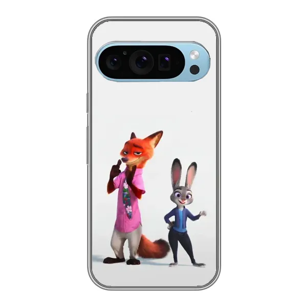 Чохол з малюнком «Джуді і Нік» для Google Pixel 9 Чохол з малюнком «Джуді і Нік» для Google Pixel 9