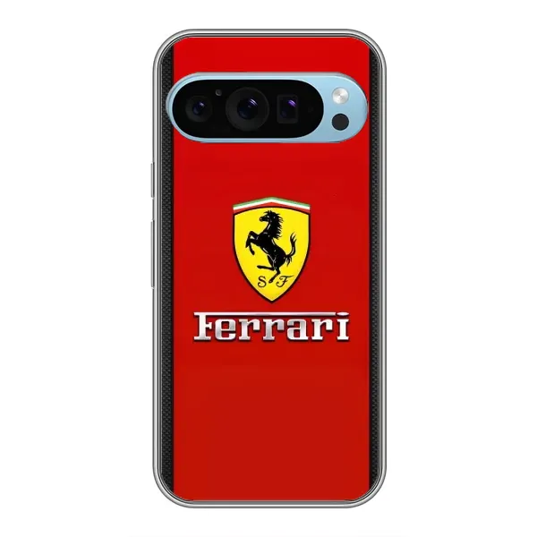 Чехол с рисунком «Ferrari Logo» для Google Pixel 9 Чехол с рисунком «Ferrari Logo» для Google Pixel 9