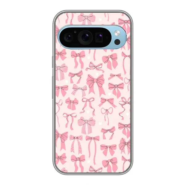 Чохол з малюнком «Фон бантики» для Google Pixel 9 Чохол з малюнком «Фон бантики» для Google Pixel 9
