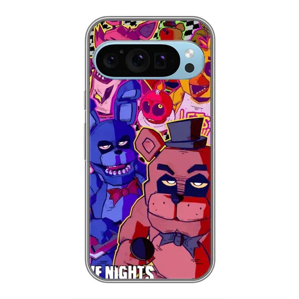 Чехол с рисунком «Фредди» для Google Pixel 9