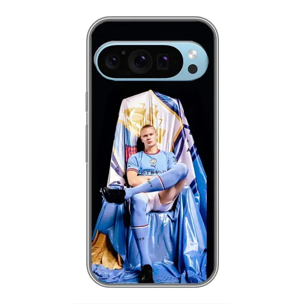 Чехол с рисунком «футболист Холанн» для Google Pixel 9