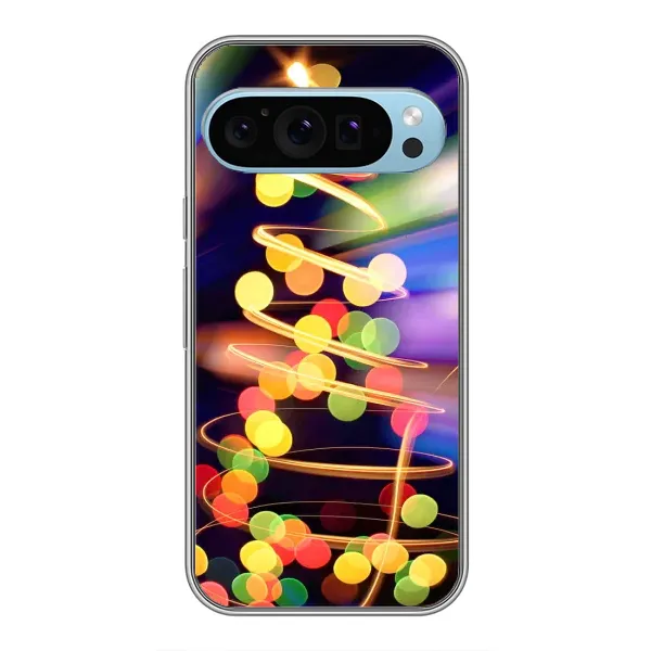 Чехол с рисунком «Гирлянды» для Google Pixel 9 Чехол с рисунком «Гирлянды» для Google Pixel 9