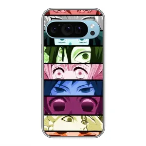 Силиконовые чехлы с глазами Anime для Гугл Пиксель 9 (Глаза Хашира)