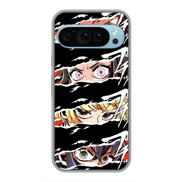 Чохол з малюнком «Очі на чорному» для Google Pixel 9 Чохол з малюнком «Очі на чорному» для Google Pixel 9